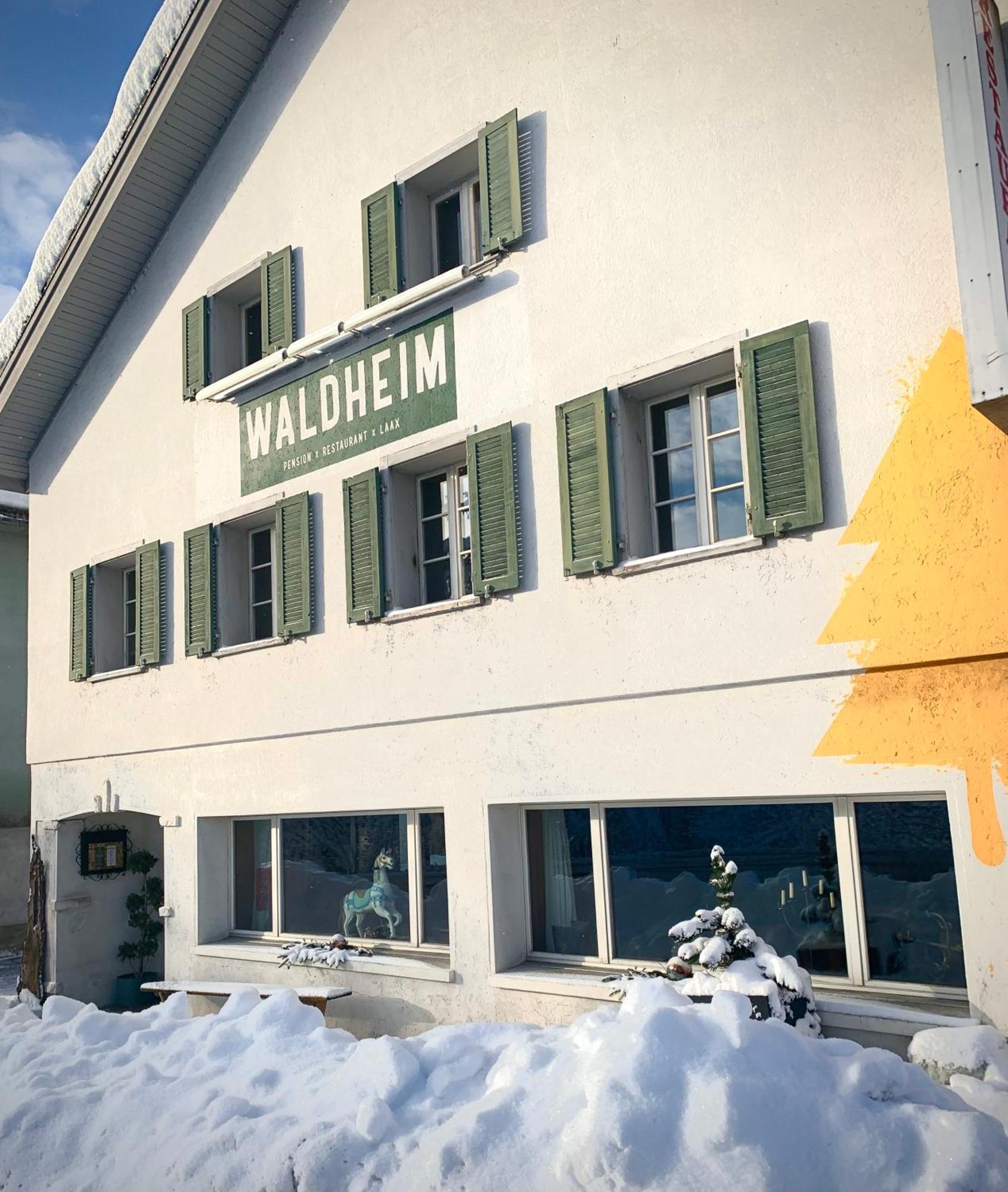 Waldheim Pension Laax Exterior foto
